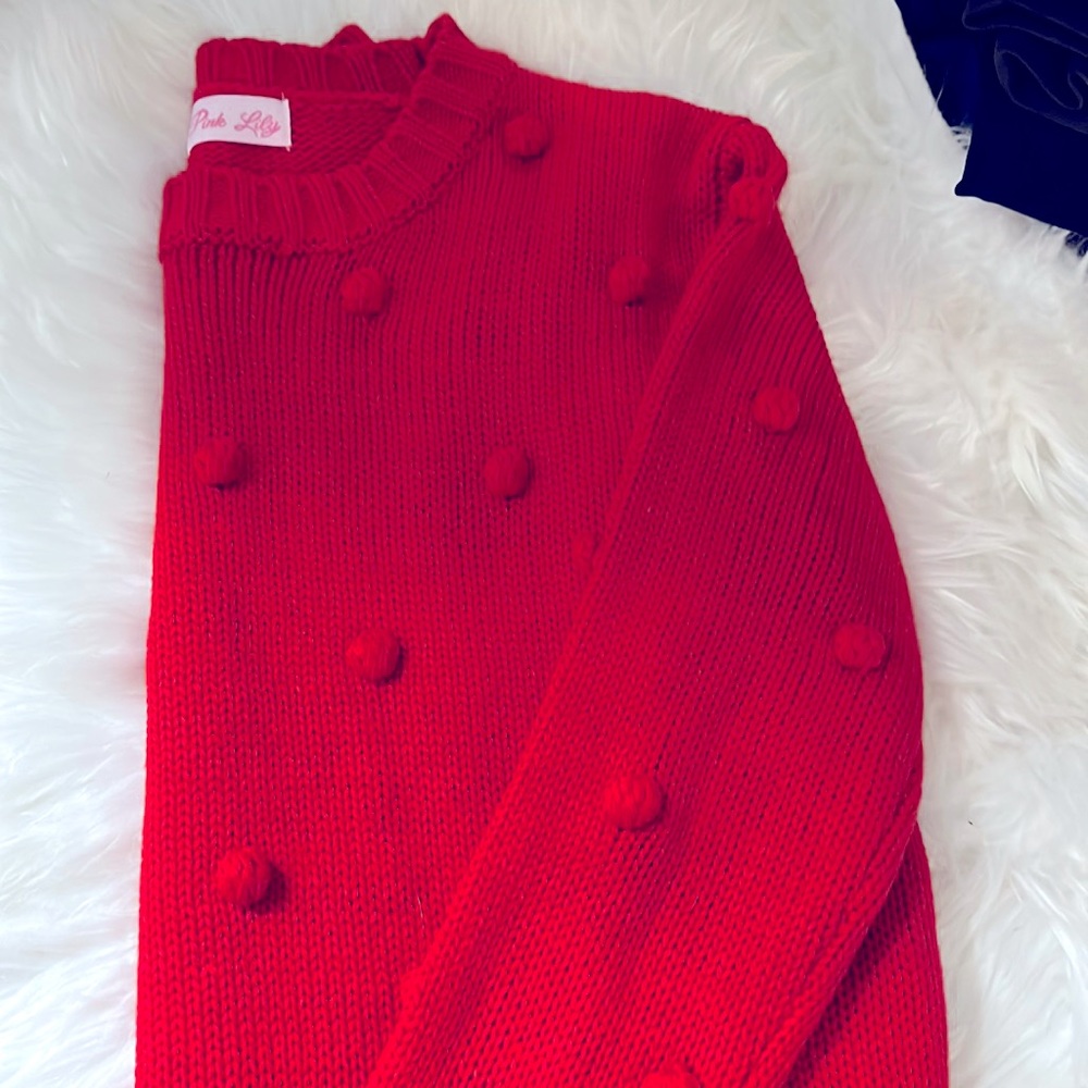 Trendy Red sweater